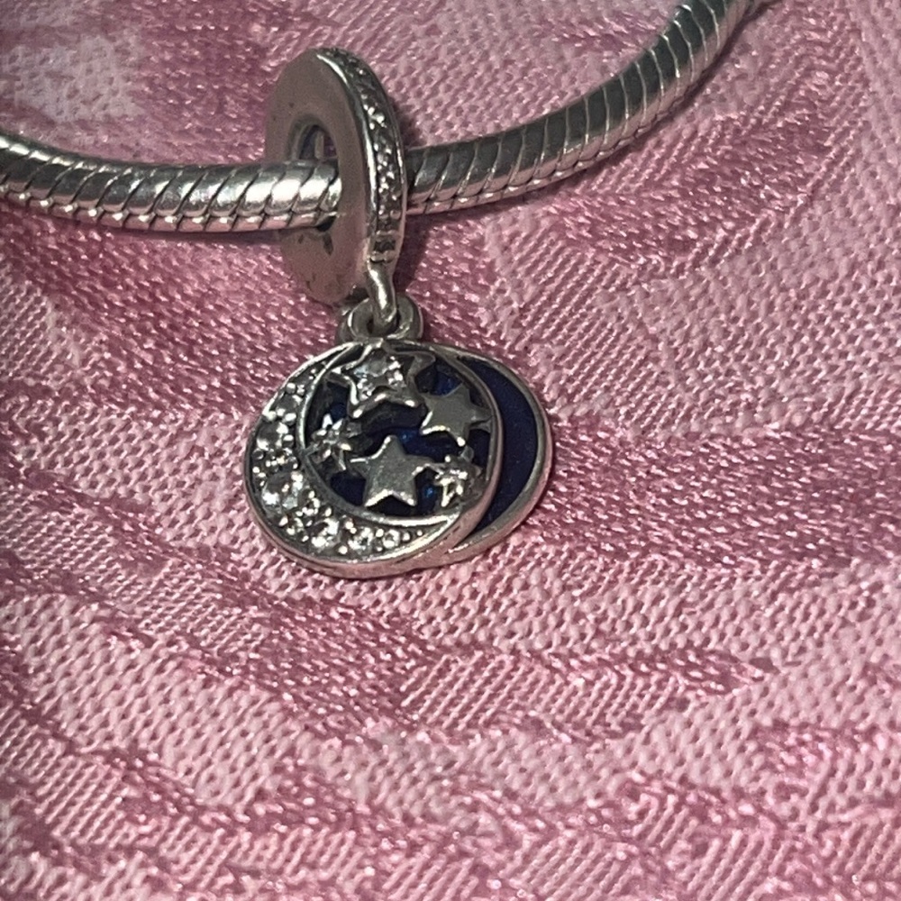 Pandora I Love You To The Moon And Back Charm